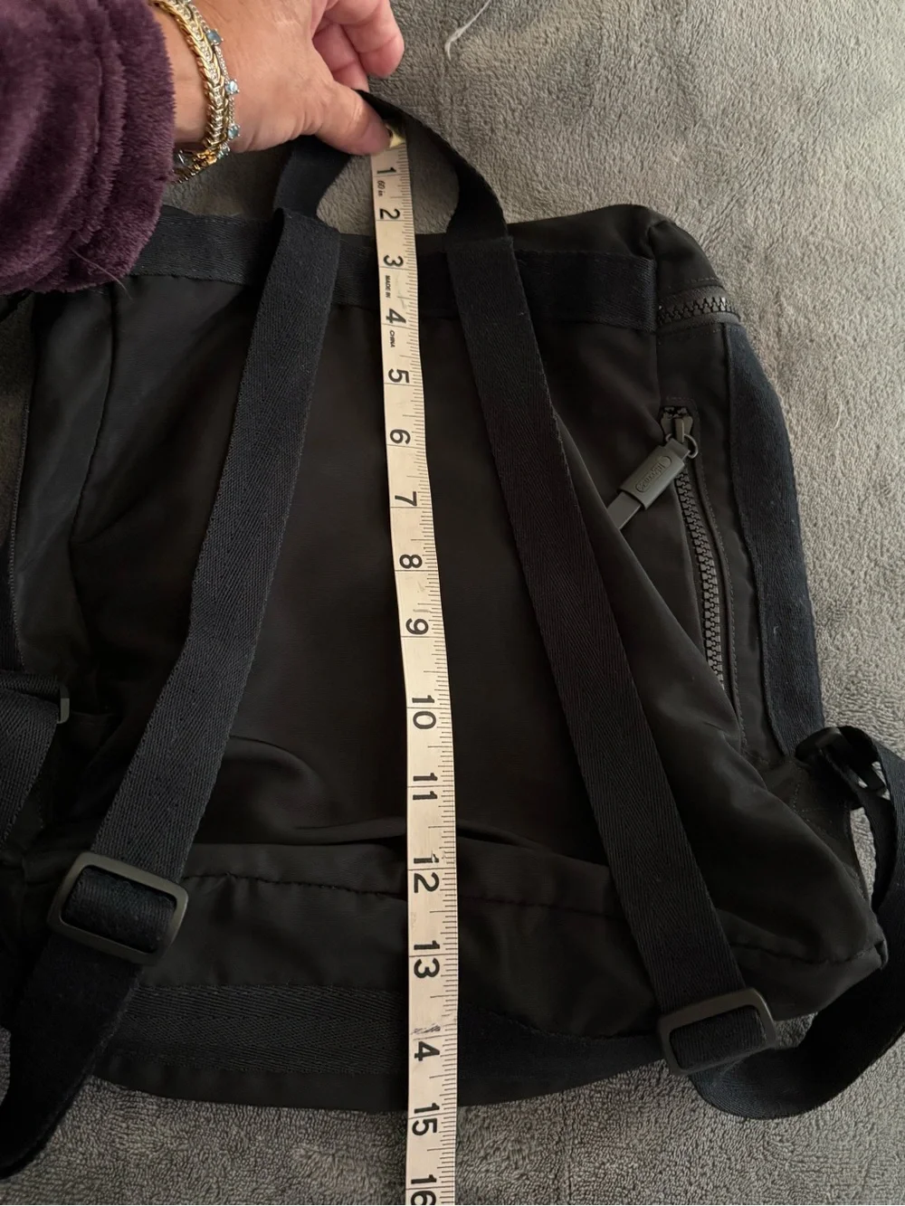 Lesportsac Black Nylon Mini Backpack